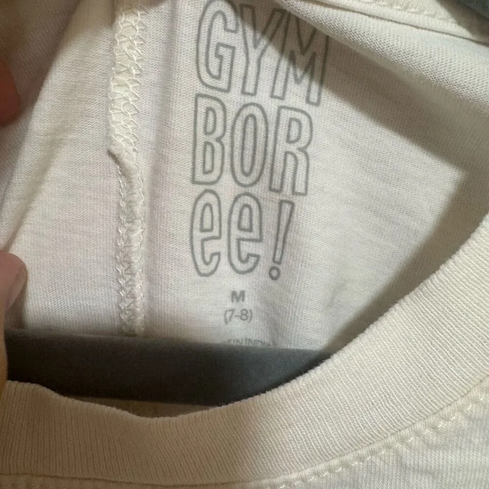 Gymboree Girls Size Medium (7/8) Paper Airplane Heart Shirt